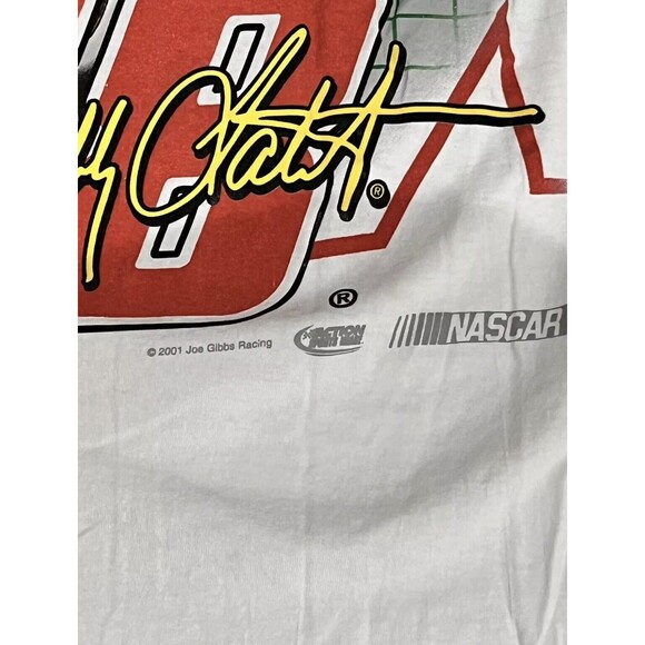 2001 NASCAR #18 Bobby Labonte aop all over print Racing T Shirt XL like XXL-READ - Picture 5 of 9
